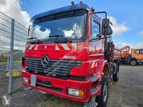 Camion Mercedes Ribaltabile Meiller Bilaterale Atego X Gasolio