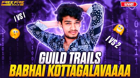 Vs Guild Trails Vachaiyandi Game Is Live Free Fire Face