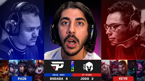 PAIN Gaming x VIVO Keyd CBLOL 2023 4ª Rodada 2ª Etapa Ilha das