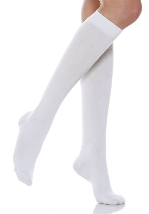 Relaxsan 820m White Sz 1 15 20 Mmhg Unisex Milk Fiber Compression Socks 100 Made In Italy