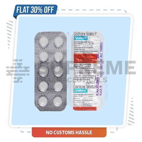 Buy Colchicine With Discount, Strength: 0.5 mg at ₹ 65/stripe in Mumbai ...