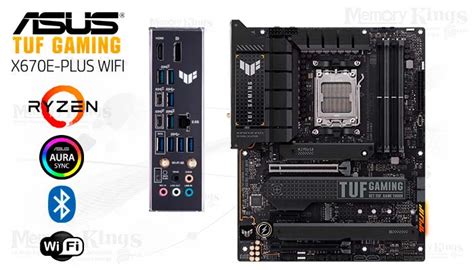 Placa Am5 Asus Tuf Gaming X670e Plus Wifi D5 Atx Memory Kings Lo