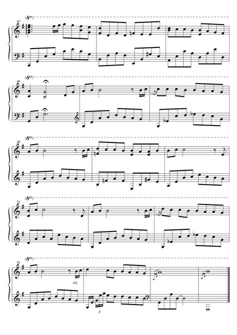 Partitura Para Piano I Yiruma Las Notas De Nana