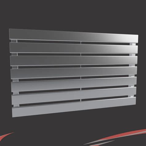 Mm W X Mm H Corwen Chrome Horizontal Radiator