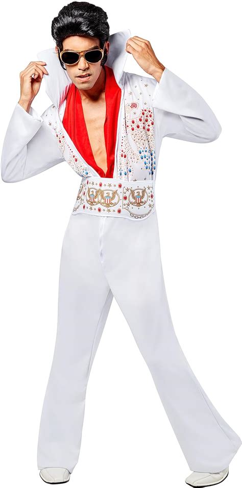 Aloha Elvis Adult Costume White One Size Buy Online At Best Price