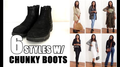 Comment Porter Les Chunky Boots I Pi Ce Looks Manuela Miro Youtube