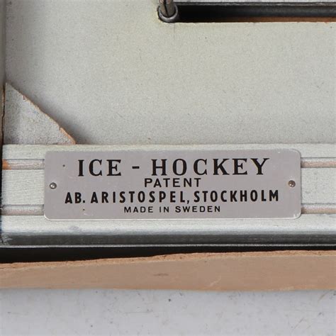 Ishockeyspel Puck Ab Aristospel Stockholm Talets Mitt