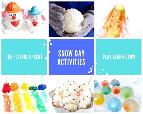 SNOW DAY ACTIVITIES: PLAYFUL LEARNING