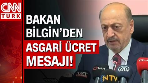 Asgari Crete Zam Gelecek Mi Bakan Vedat Bilgin Tarih Vererek A Klad