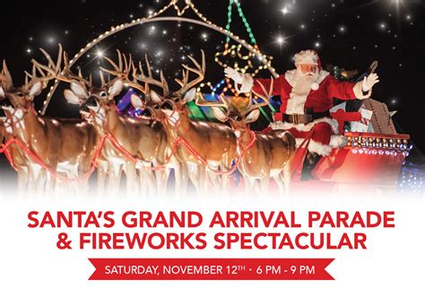 Join The Mall At Utc For The 6th Annual Santas Grand Arrival Parade