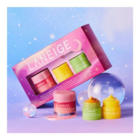 Buy Laneige Starlit Lip Mask Trio Holiday Limited Edition Sephora