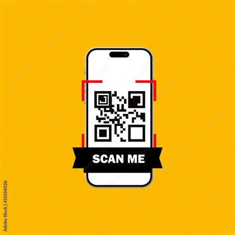 QR Code Set Scan Qr Code Icon Template Scan Me Qr Code For Smartphone