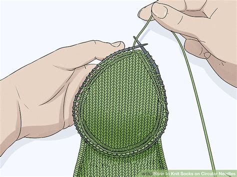 How To Knit Socks On Circular Needles With Pictures WikiHow