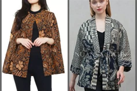 Ingin Tampil Cantik Dengan Blazer Batik Wanita Kekinian Yuk Intip 10 Modelnya Berikut Ini