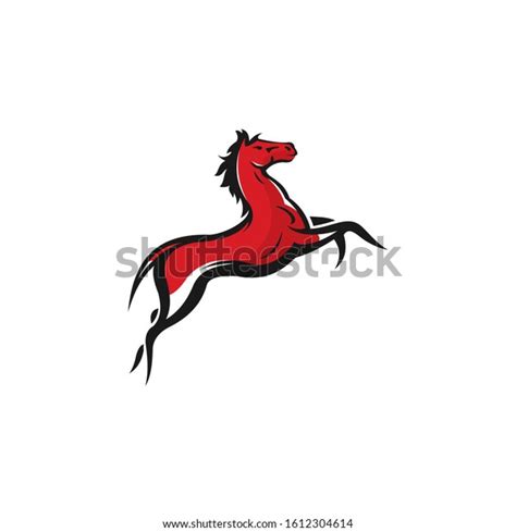 Prancing Horse Logo Abstract Vector Stock Vector (Royalty Free) 1612304614 | Shutterstock