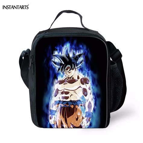 Instantarts Hot Game Dragon Ball Super Z Printing Children Lunch Bags