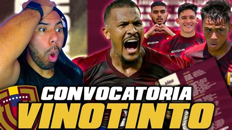 Sorpresas Y Ausencias En La Lista De La Vinotinto Para Los Amistosos