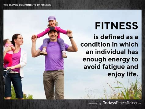 Understanding The 11 Components Of Fitness
