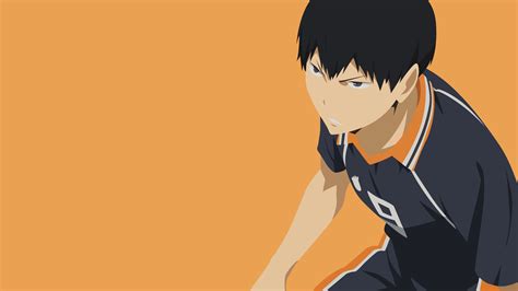 Haikyu Tobio Kageyama On Side With Yellow Background 4k 8k Hd Anime