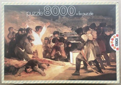 8000 Educa Los Fusilamientos Del Tres De Mayo Goya Rare Puzzles