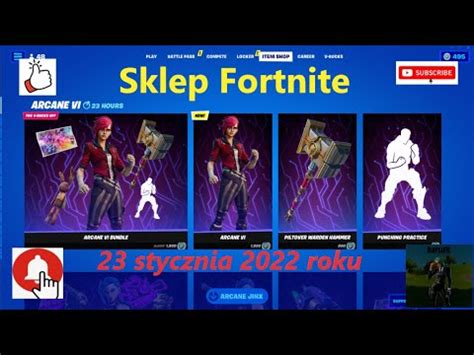 Sklep Fortnite 23 Stycznia 2022 Roku YouTube