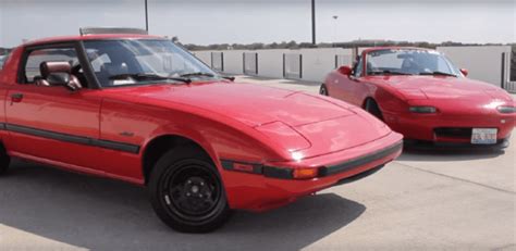 Fb Mazda Rx 7 Vs Na Mazda Miata Which Is Your Better Used Car Buy