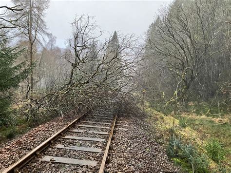 Scotland Storms Rail Shutdowns Passengers Warned To Expect More Frequent Disruption Amid ‘more