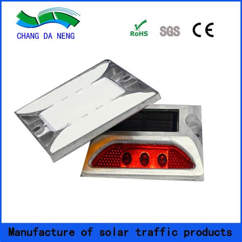 Super Brightness Solar Panel Led Safety Blinker Warning Solar Baton Light