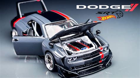 Dodge Challenger Hellcat SRT HotWheels Custom YouTube