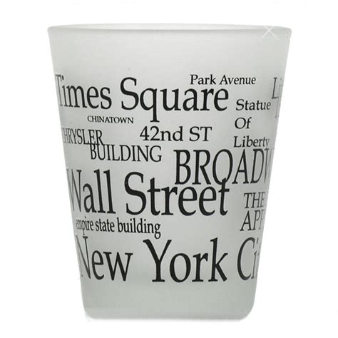 New York City Shot Glass