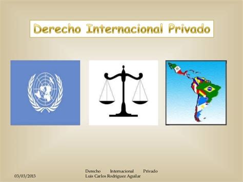 Derecho Internacional Privado