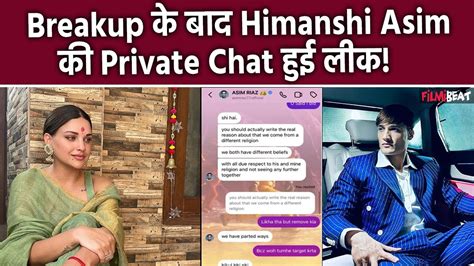 Himanshi Khurana Asim Riaz Private Chat Actress Trolling