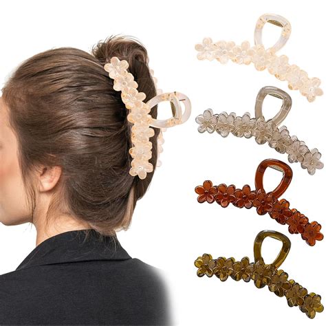 Amazon 4 Pcs Hair Clips For Women Claw Clips For Thick Hair Extra