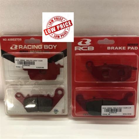 Y Zr V V Y Rcb Disc Brake Pad Front Rear Depan Belakang Brek Ped