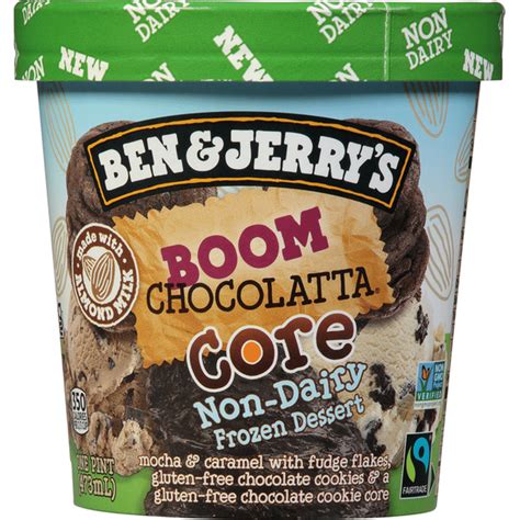 Ben And Jerrys Non Dairy Boom Chocolatta® Core Frozen Dessert 16 Oz