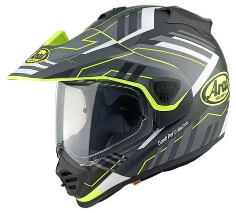 Casque Arai Tour X Trail Jaune Casque Adventure Ece