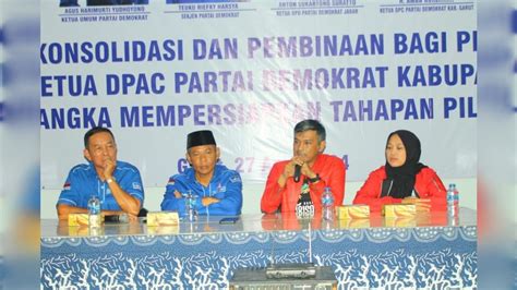 Balon Bupati Garut Asal Bogor Daftar Penjaringan Ke Dpc Pdi Perjuangan