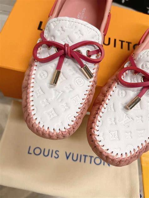 Louis Vuitton Logo Shoes Leather New Replica Bags And Shoes Online Store Alimorluxury