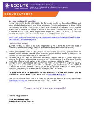 Convocatoria Camporee 2013 PDF