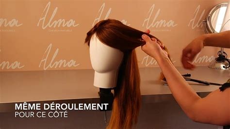 Tuto coiffure 3 Comment faire une couronne torsadée sur une perruque