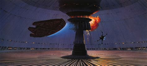 Death Star's Reactor by Ralph McQuarrie : r/ImaginaryStarships