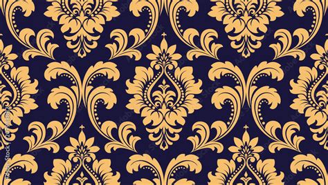 Gold Baroque Wallpaper