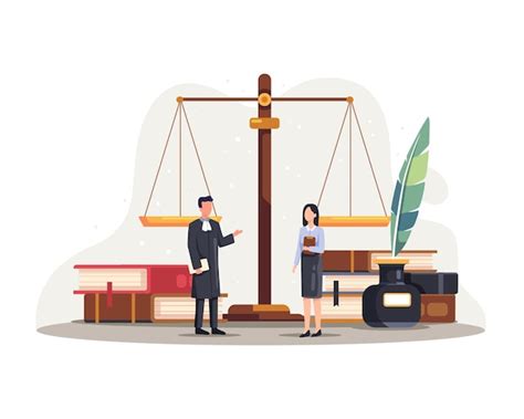 Premium Vector Legal Law Justice Service Illustration Law Concept Of Legal Regulation