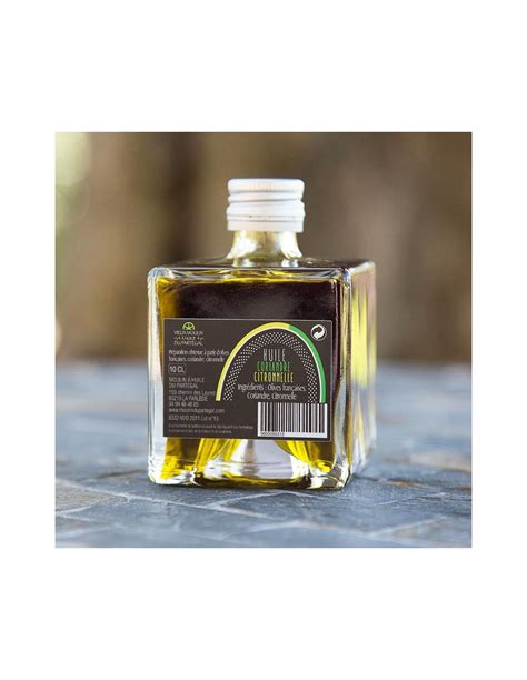 Bouteille Huile Parfum E Cl Coriandre Citronnelle Vieux Moulin