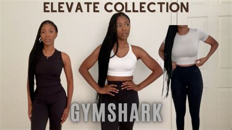 Unsponsored Gymshark Try On Haul Elevate Collection Youtube