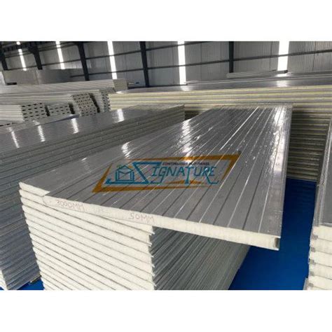 Polyurethane Galvanised Mm Puf Insulated Wall Panel For Industrial