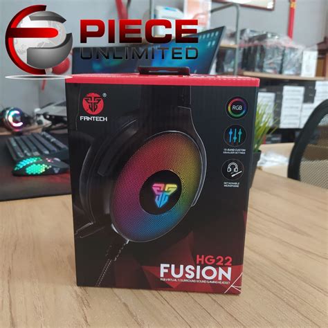 Fantech HG22 Fusion 7 1 HeadSet Gaming Headset RGB Surround Piece