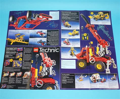 Lego Catalog Katalog Medium Technic Ref Eu Iii Lego