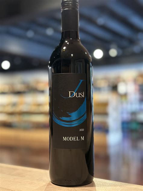 J Dusi Model M Red Blend Ridgewood Wine Beer