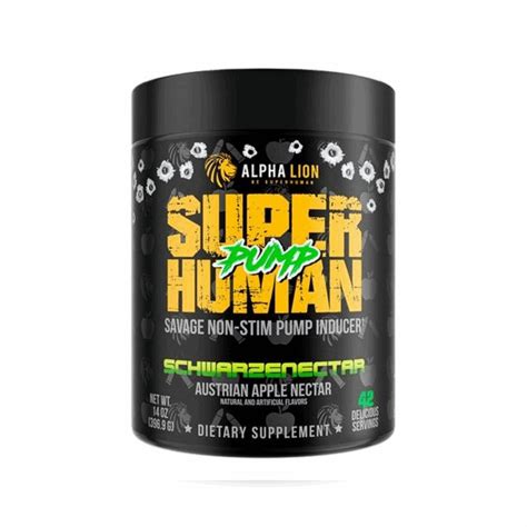 Alpha Lion Superhuman Pump Pre Workout 367g Discount Supplements